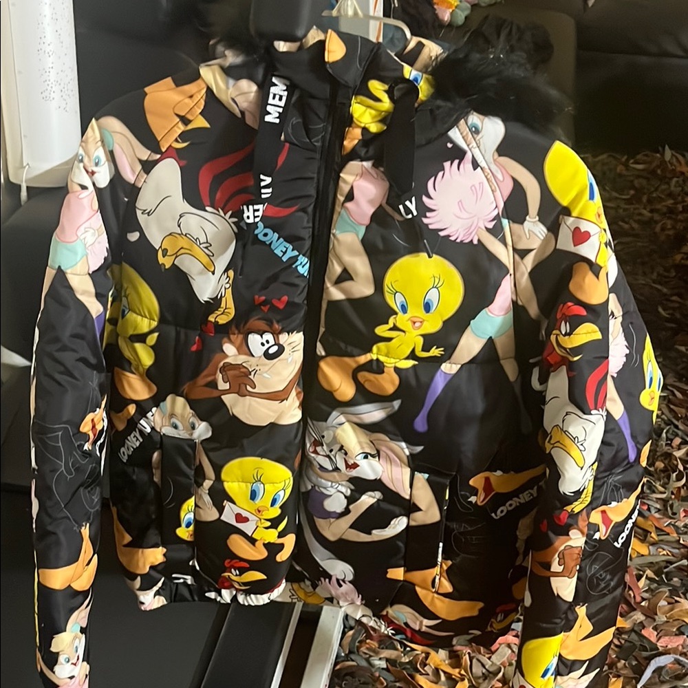 Members Only Black Puffer Jacket